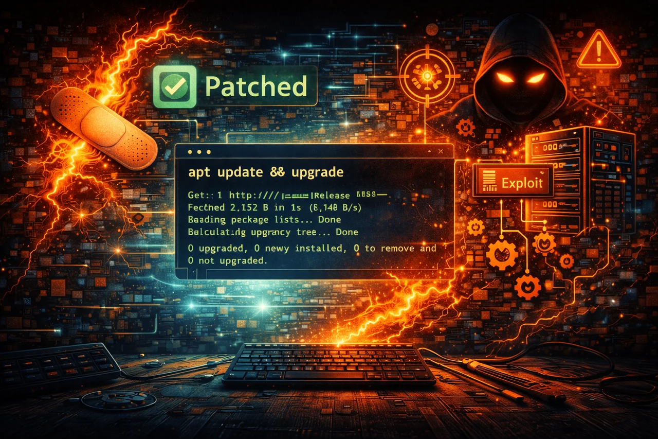 Patched but still vulnerable: Is `apt update && upgrade` enough?