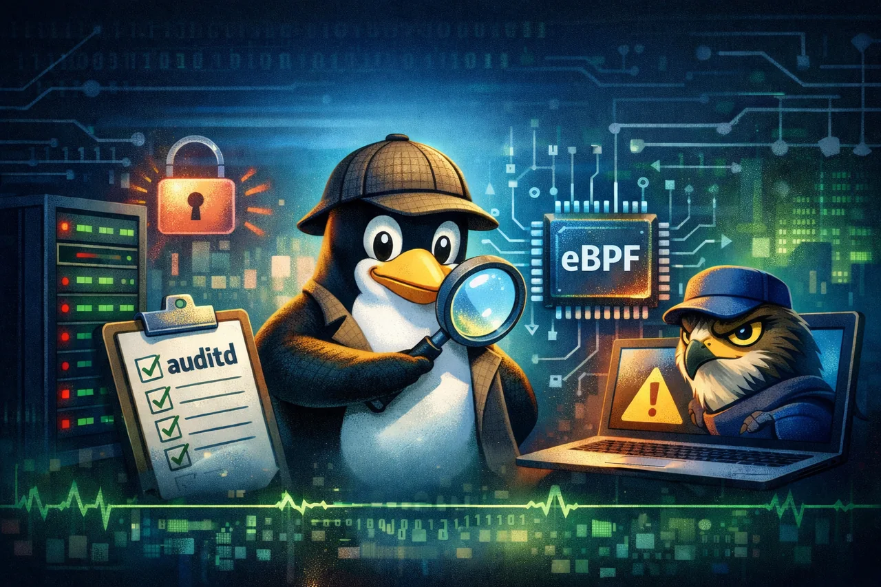 Linux Kernel Auditing: the happy family auditd, eBPF, and Falco (part 1/3)